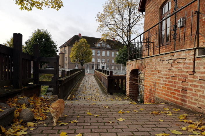 Vaade Vabaduse platsile Viljandis, oktoober 2020