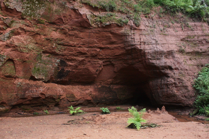 Loodi Põrguoru liivakivipaljand (Põrguoru Suurkoobas)